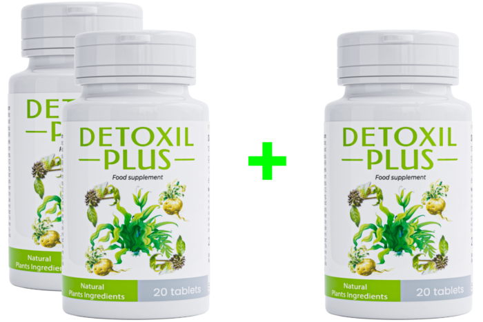 Detoxil PLUS Vedd meg 2-t, kapj 3-at