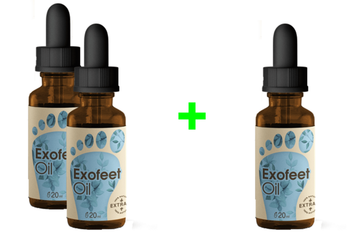 Exofeet Oil Vedd meg 2-t, kapj 3-at